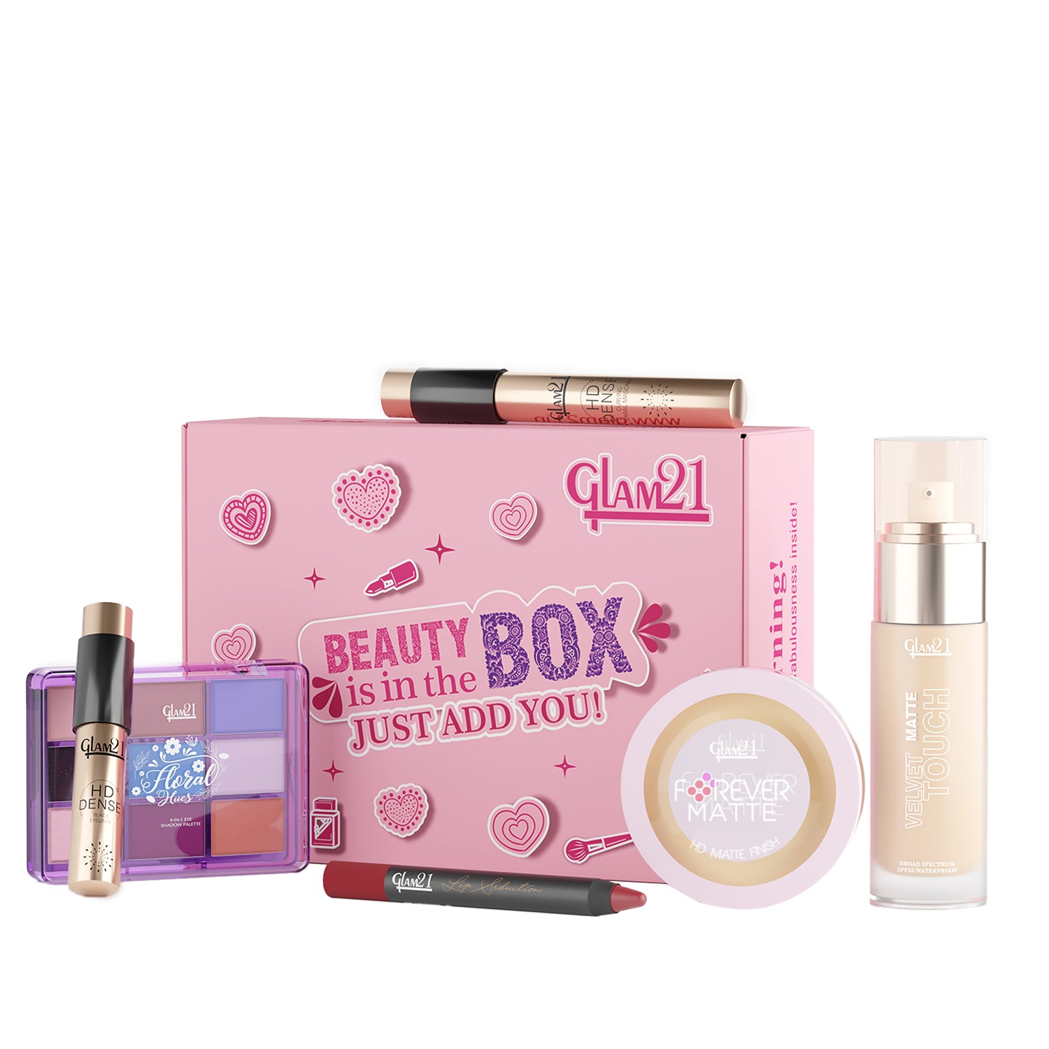 Party Ready Glam Makeup kit Set Of 6  Light Tone