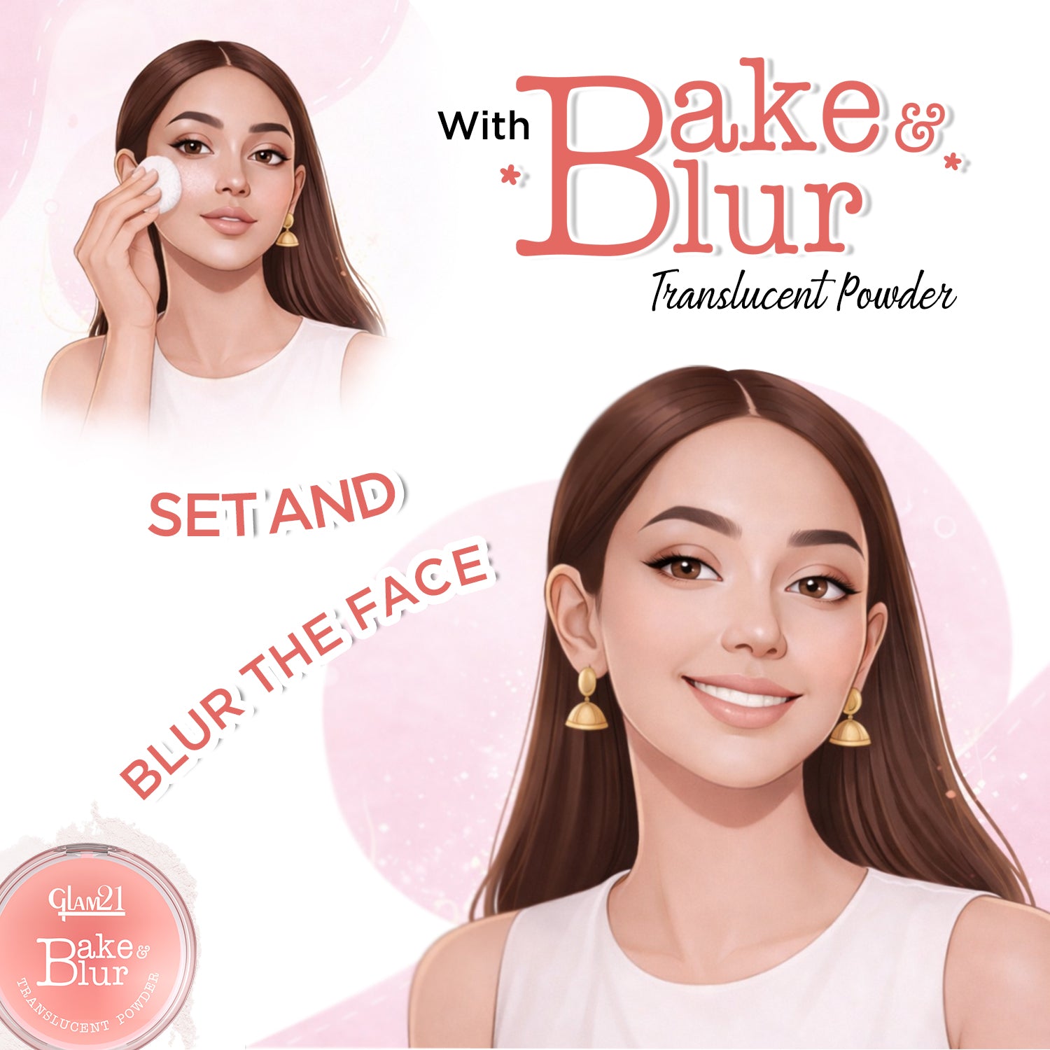 Bake &amp; Blur Translucent Powder