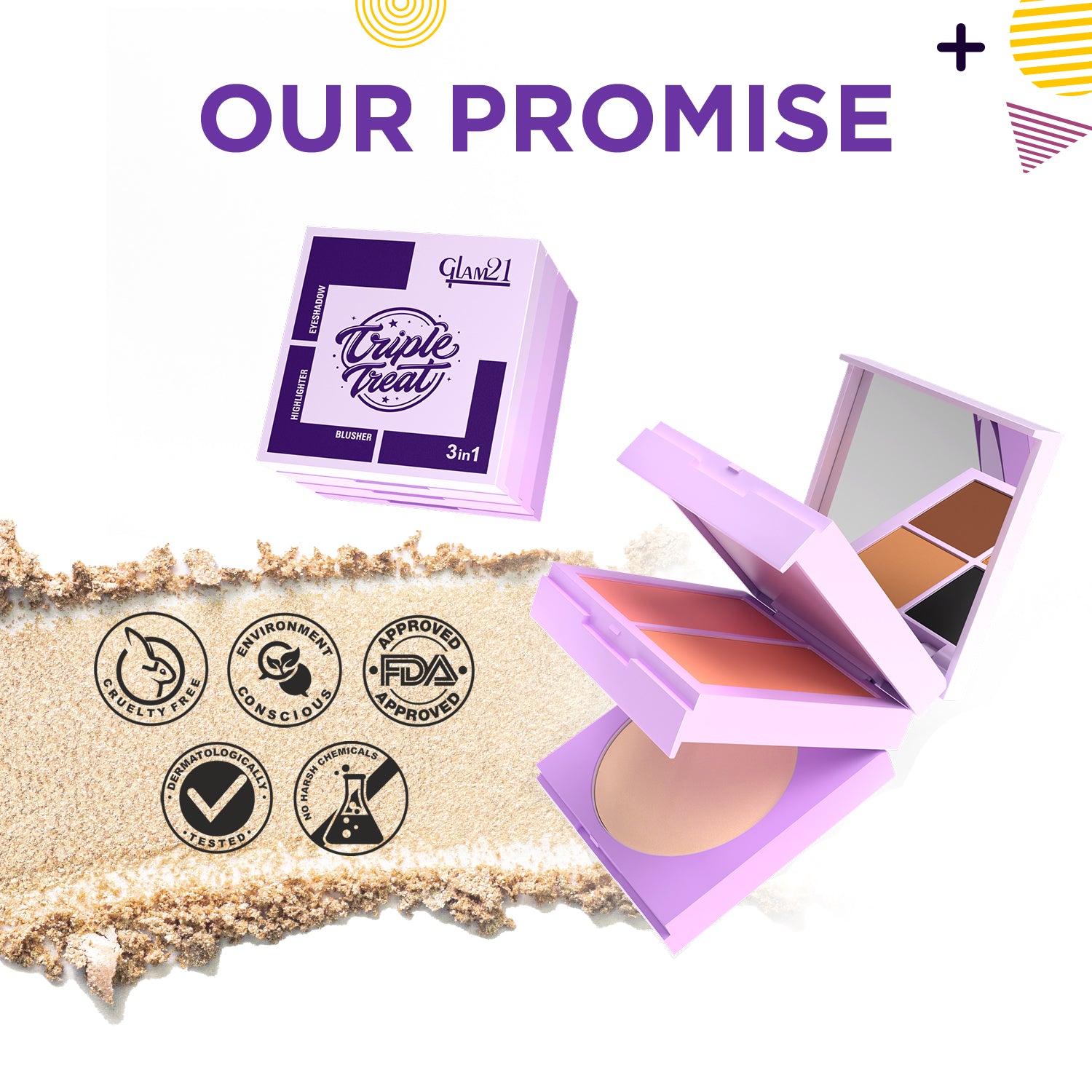 Triple Treat 3 in 1 Face Palette