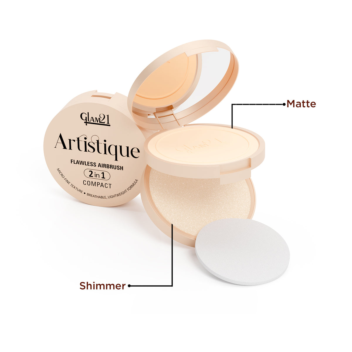 Artistique Flawless Airbrush 2 in 1 Compact