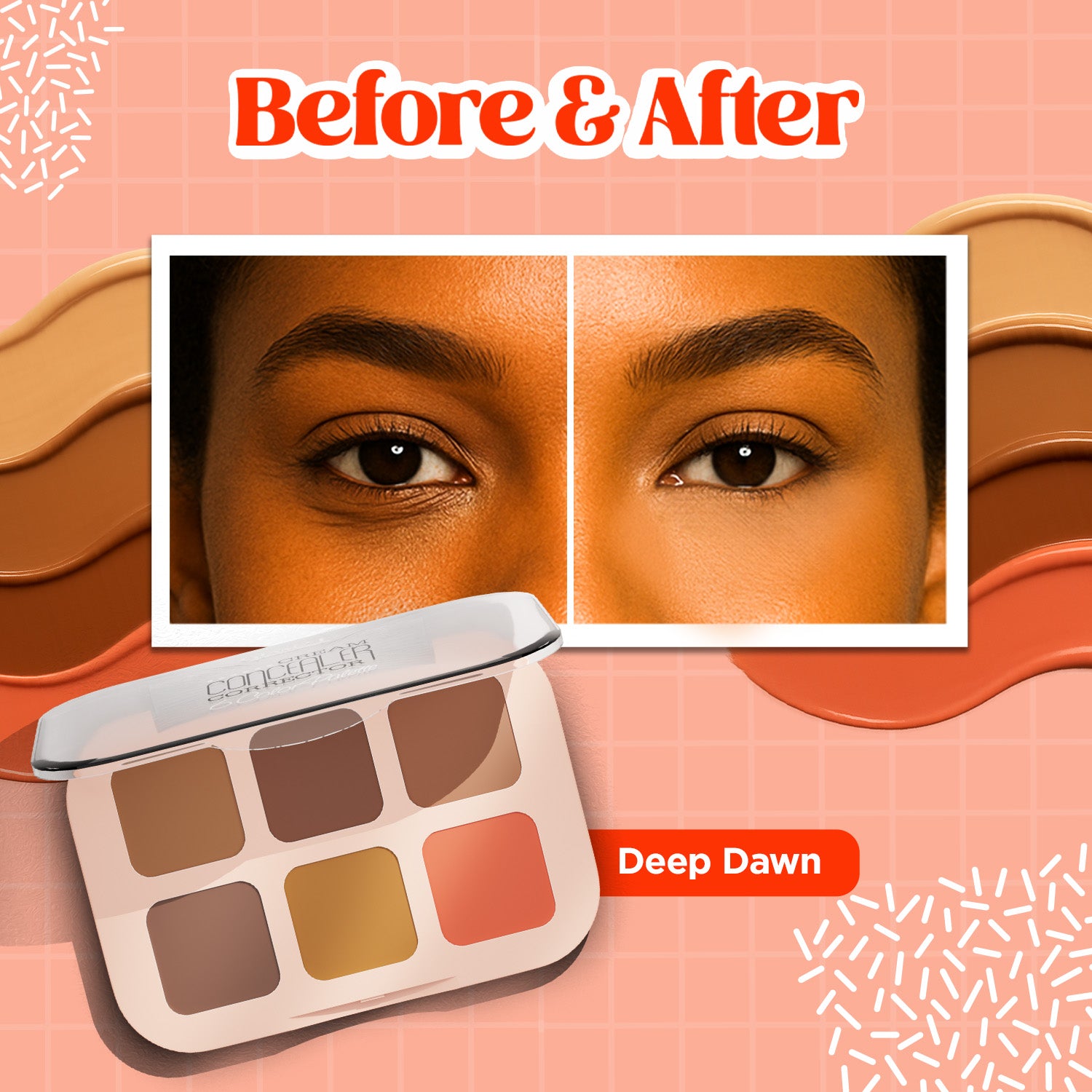 Cream Concealer Corrector Palette