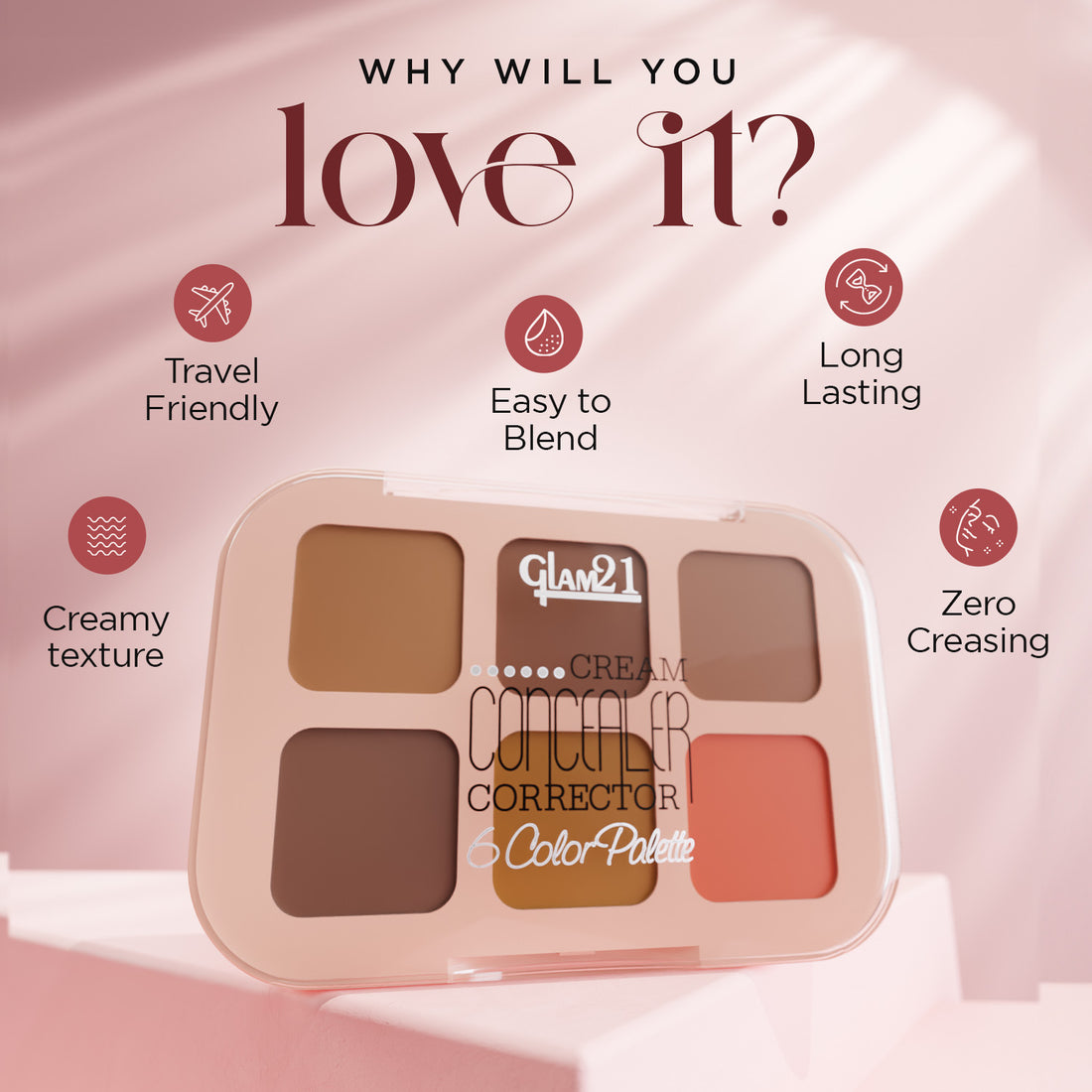 Cream Concealer Corrector Palette