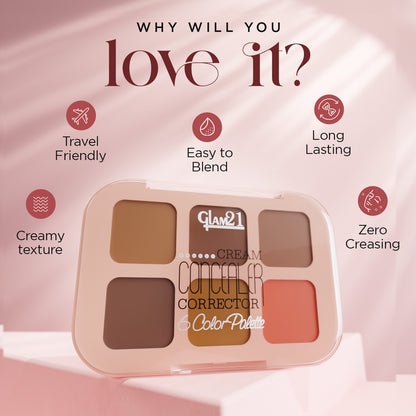 Cream Concealer Corrector Palette