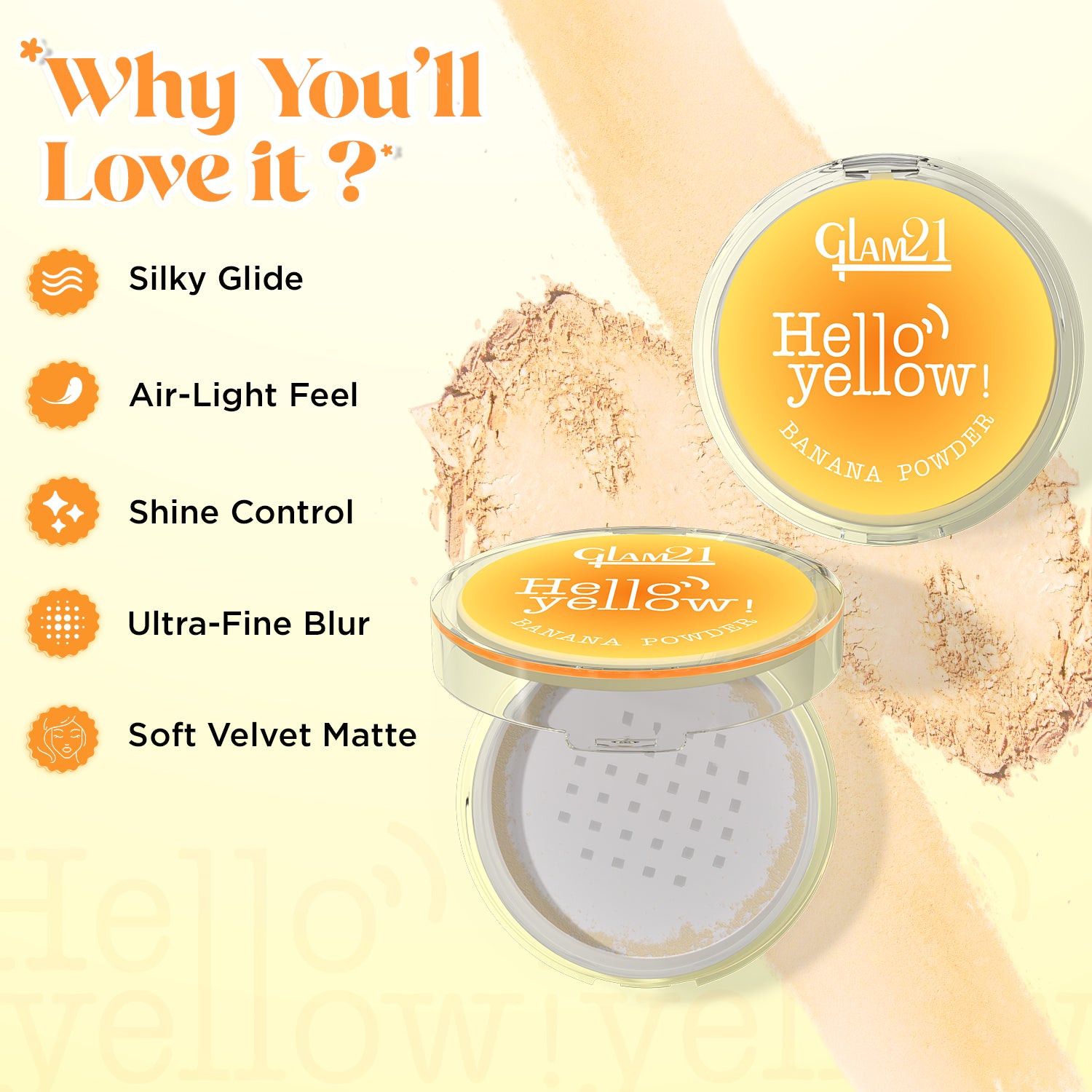 Hello Yellow Banana Powder