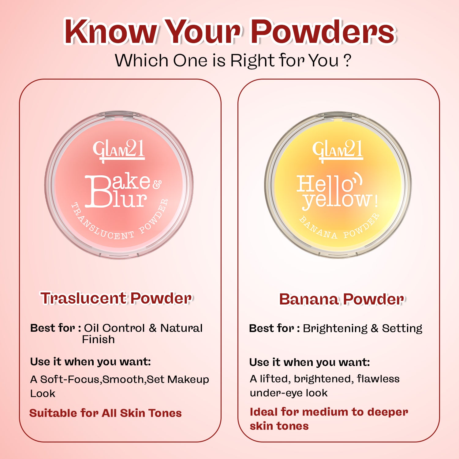 Bake &amp; Blur Translucent Powder