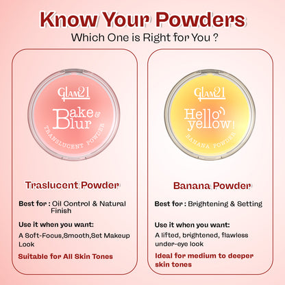 Bake &amp; Blur Translucent Powder