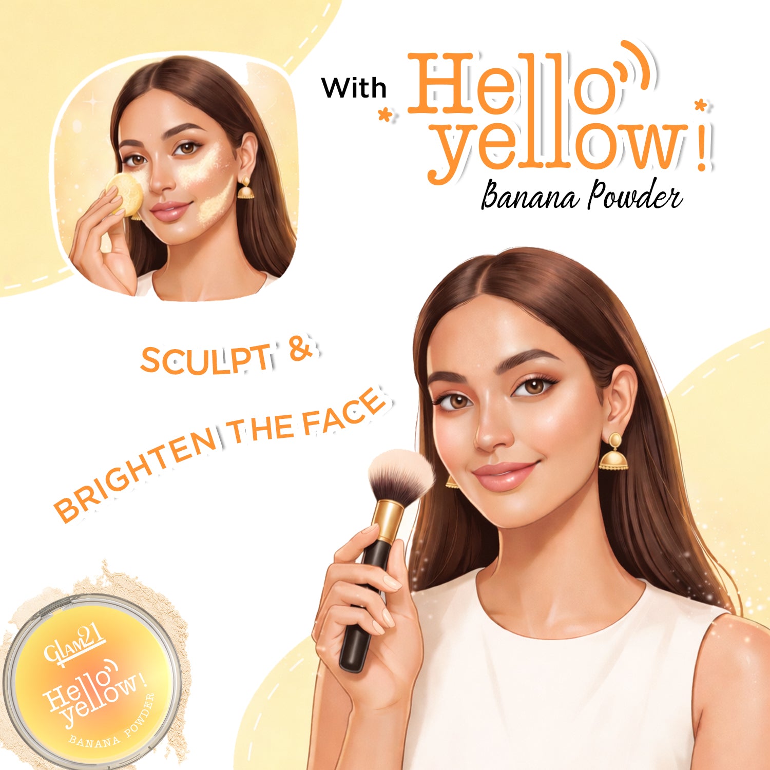 Hello Yellow Banana Powder