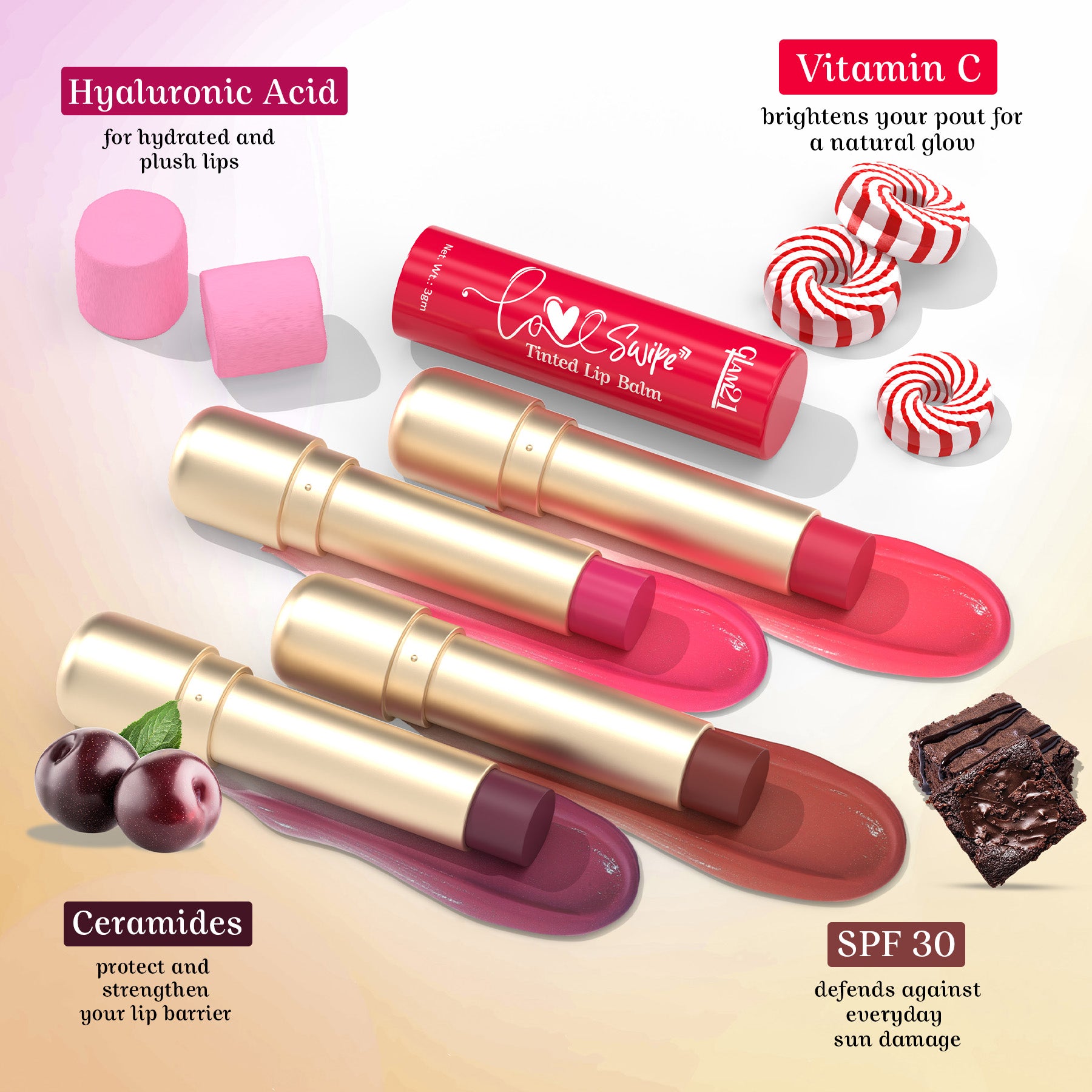 Love Swipe Tinted Lip Balm banner