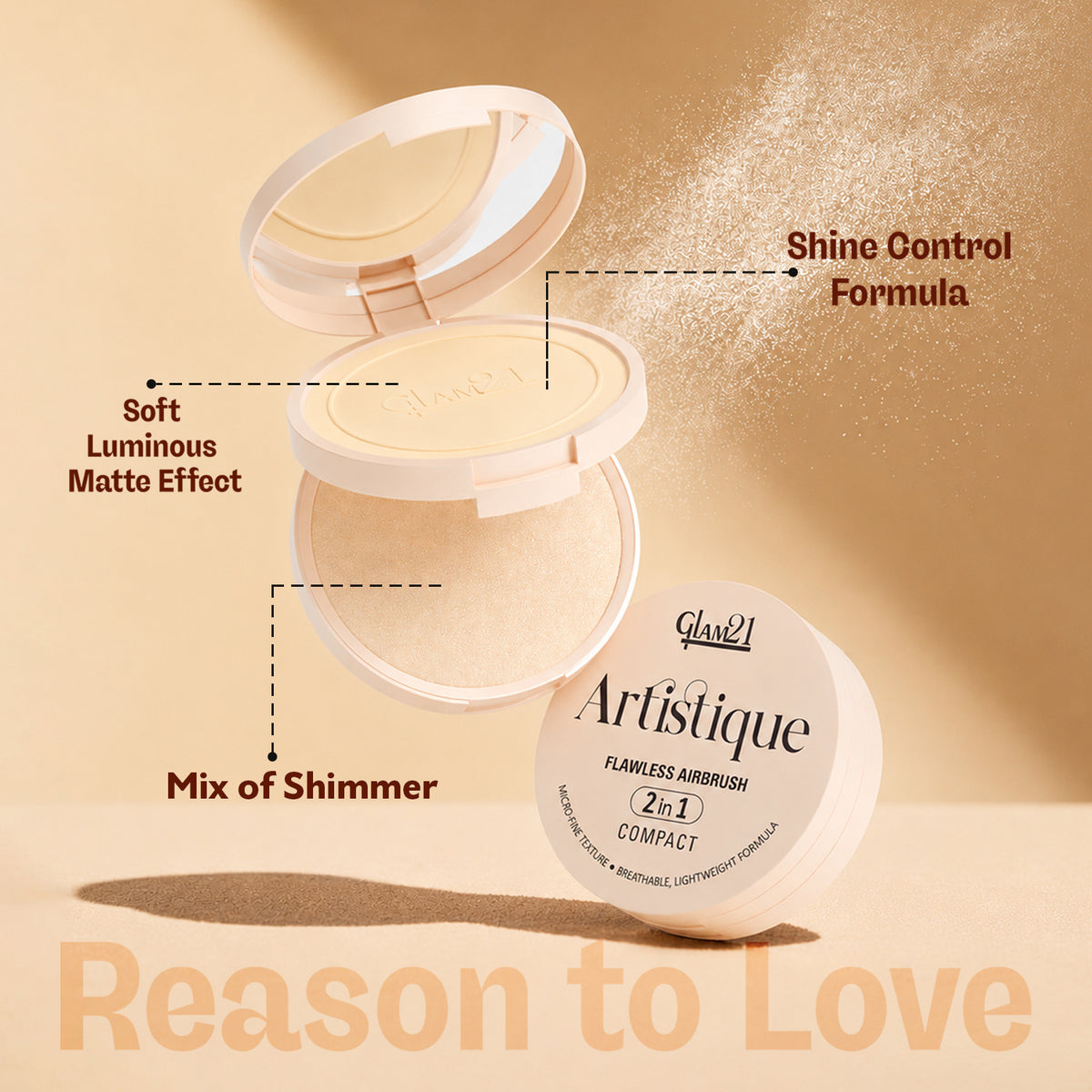 Artistique Flawless Airbrush 2 in 1 Compact