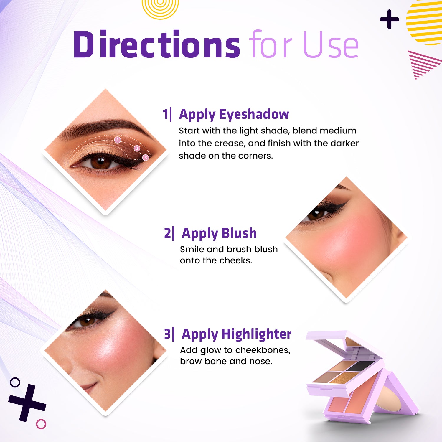 Triple Treat 3 in 1 Face Palette