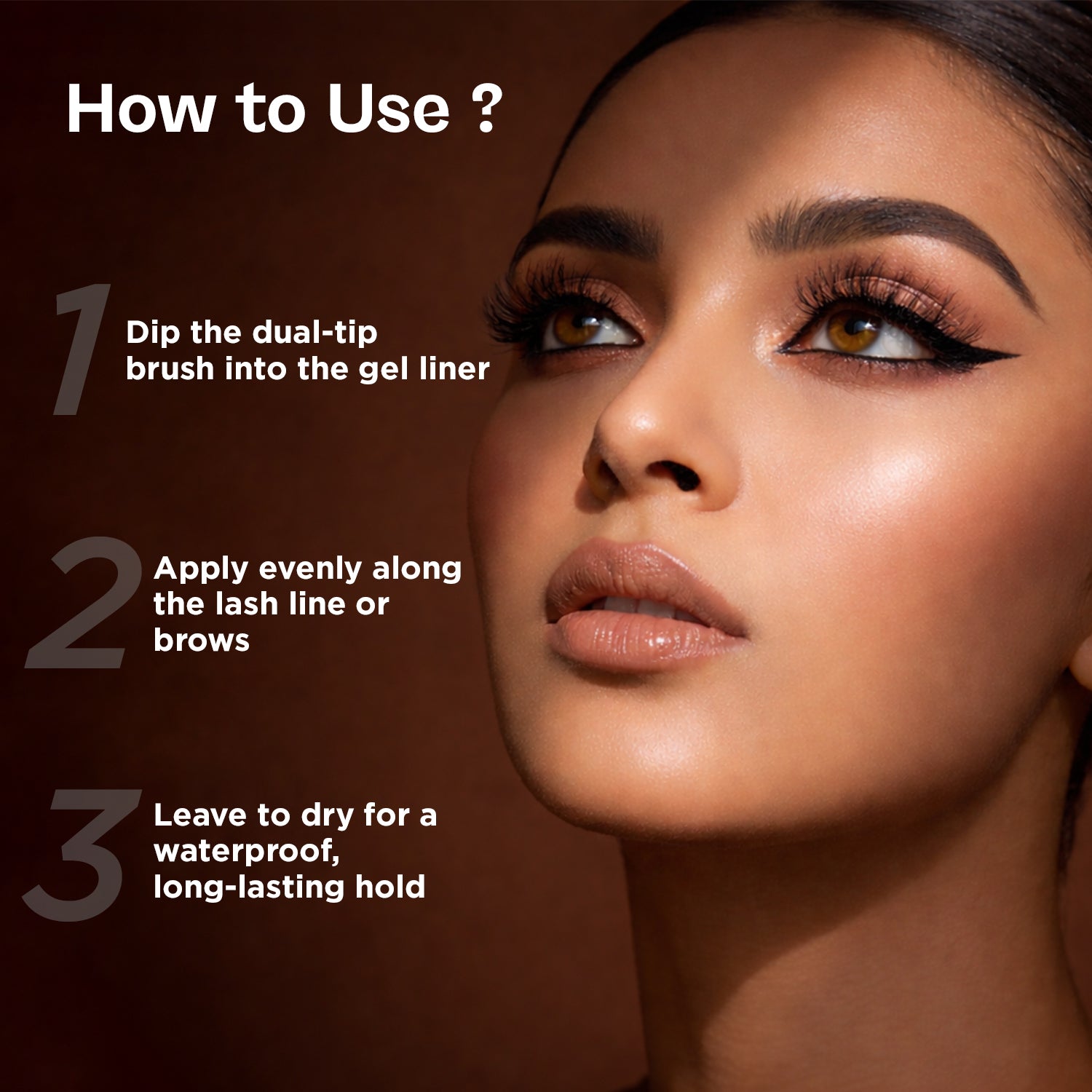 2-IN-1 Eyebrow &amp; Gel Eyeliner