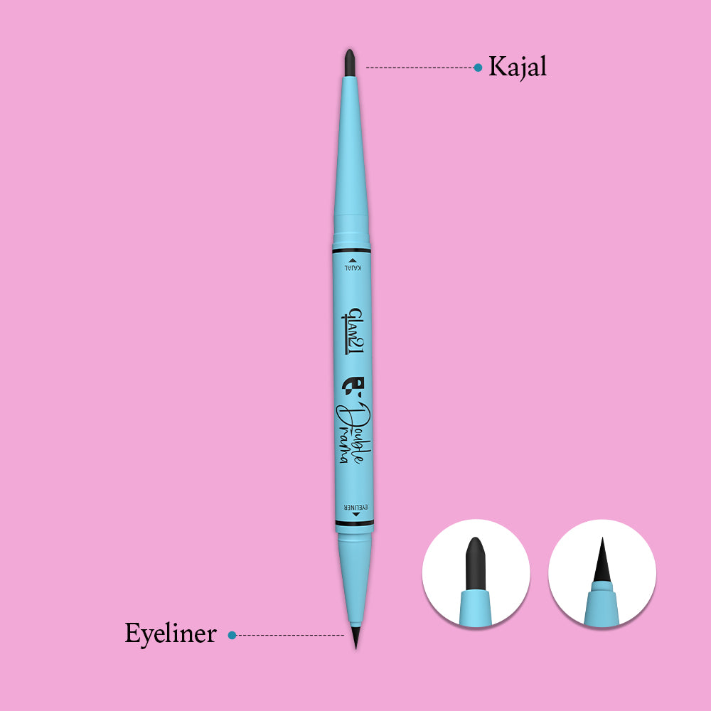 Double Drama Kajal+Eyeliner