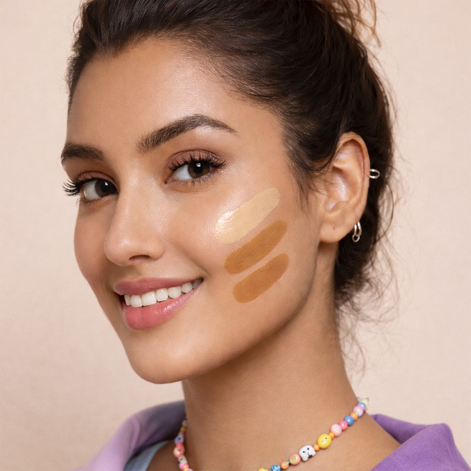 Complete HD Makeup Base Kit with Primer, Foundation &amp; Makeup Fixer Spray