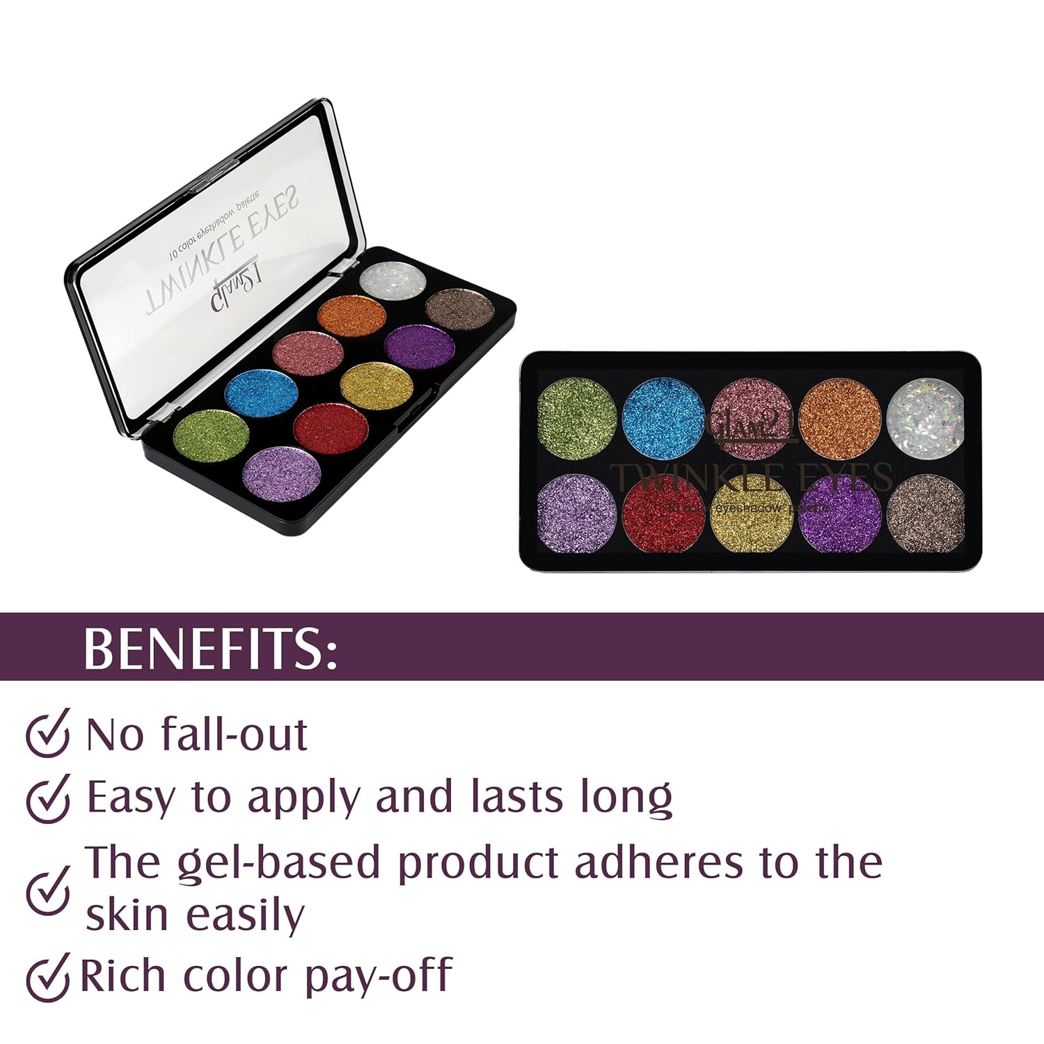 Twinkle Eyes Glitter Palette