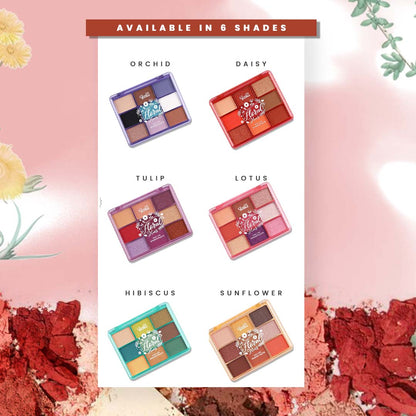 Floral Hues Eyeshadow palette