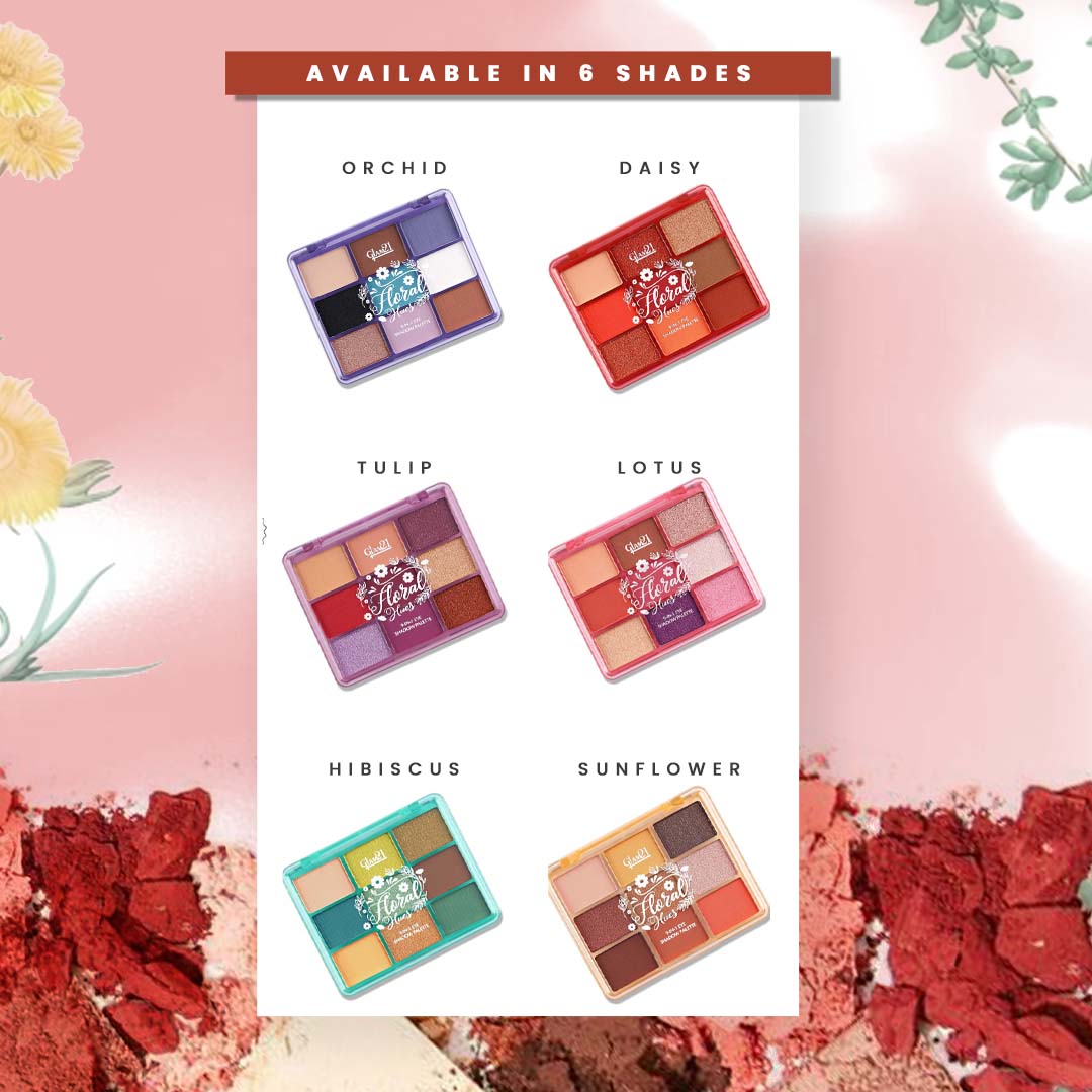 Floral Hues Eyeshadow palette