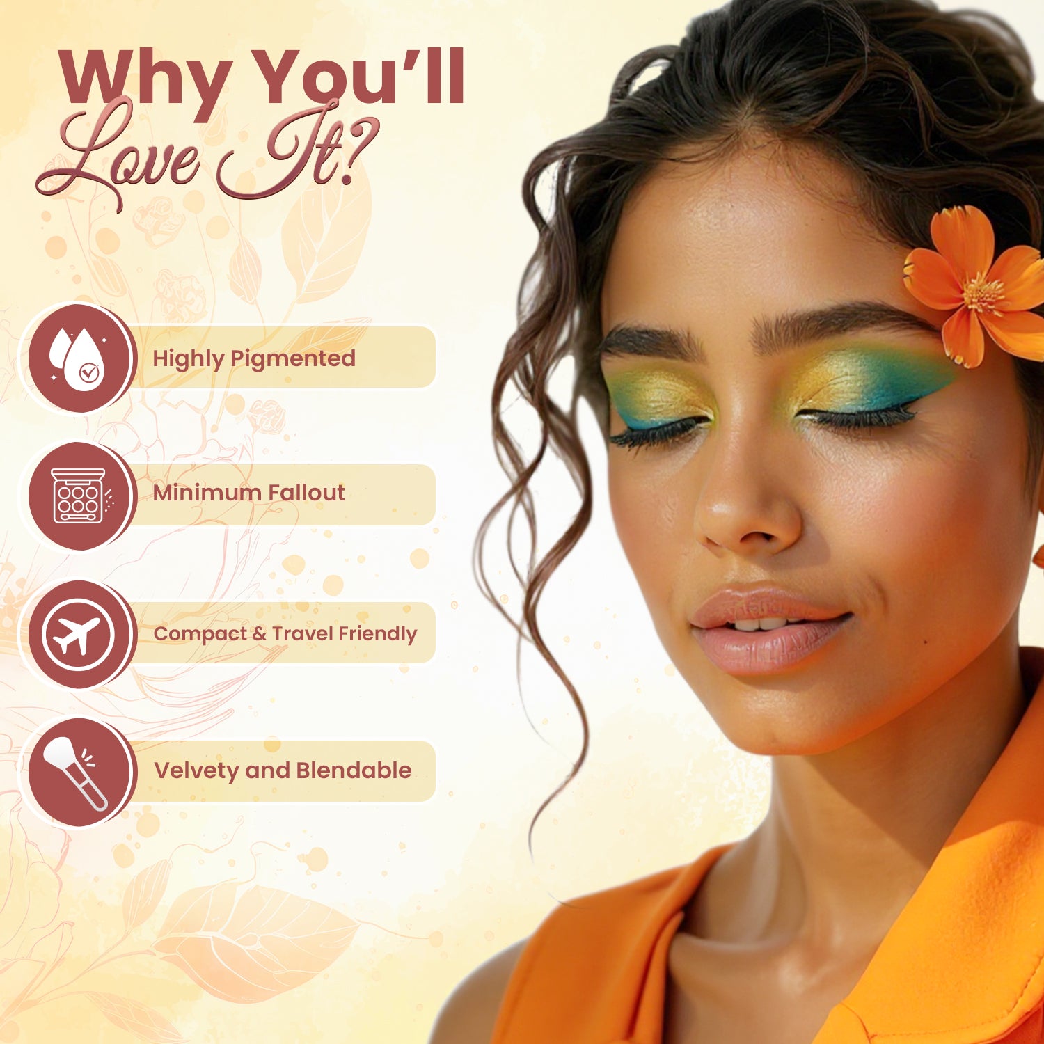 Floral Hues Eyeshadow palette