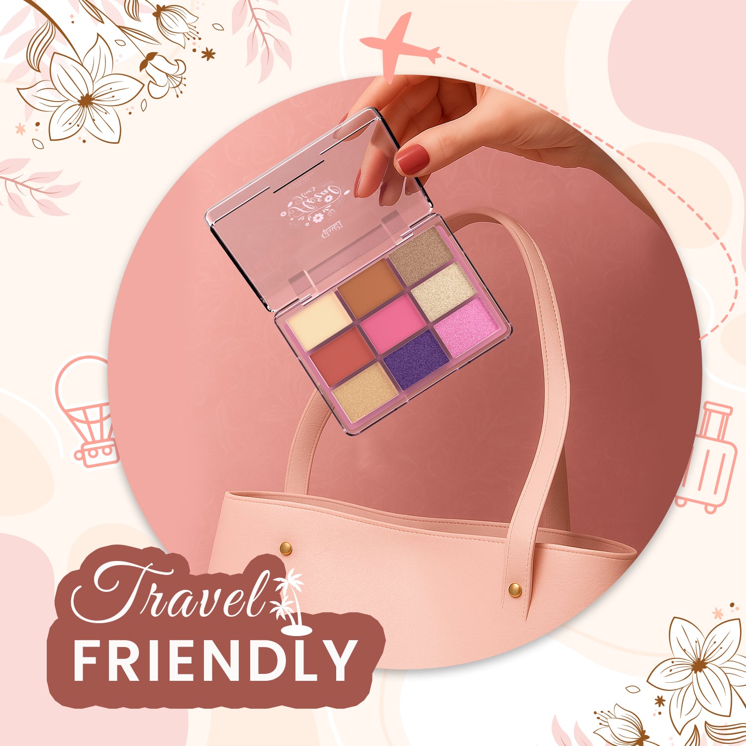 Floral Hues Eyeshadow palette