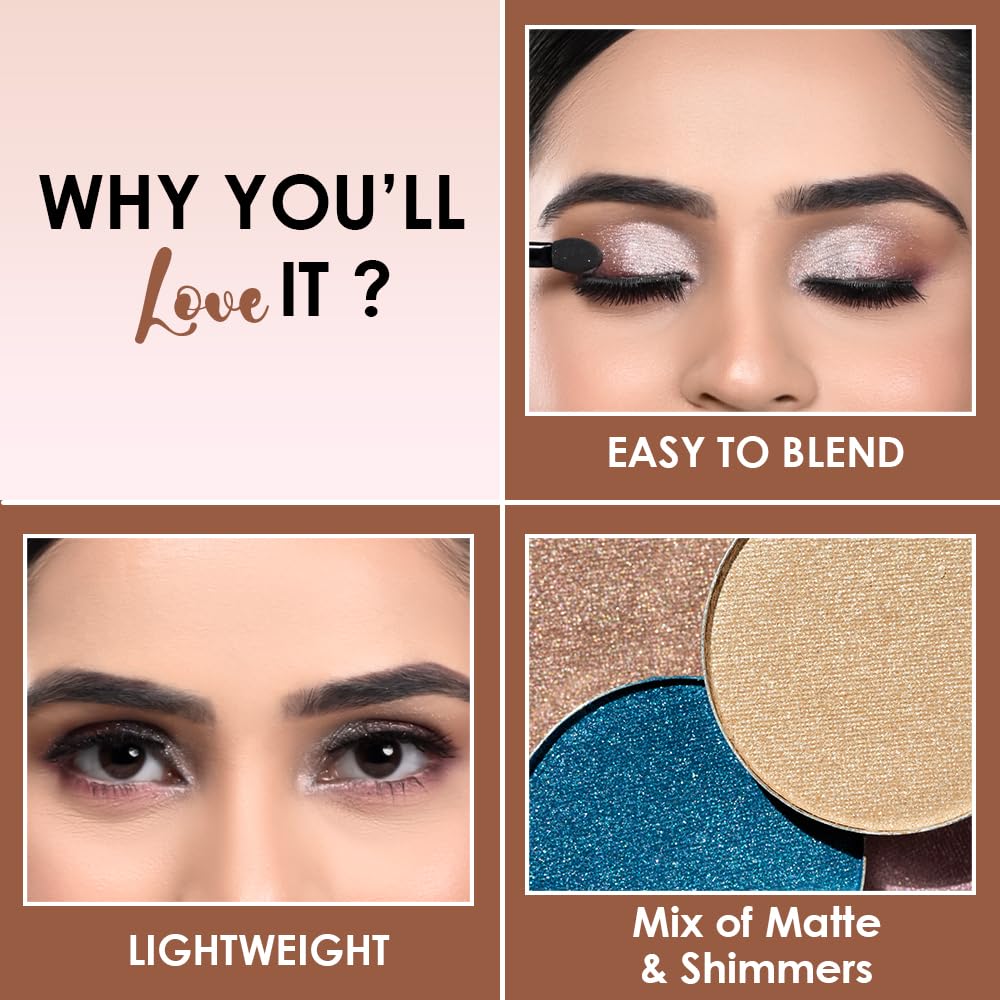 Sensational 15 Colour Eyeshadow Palette