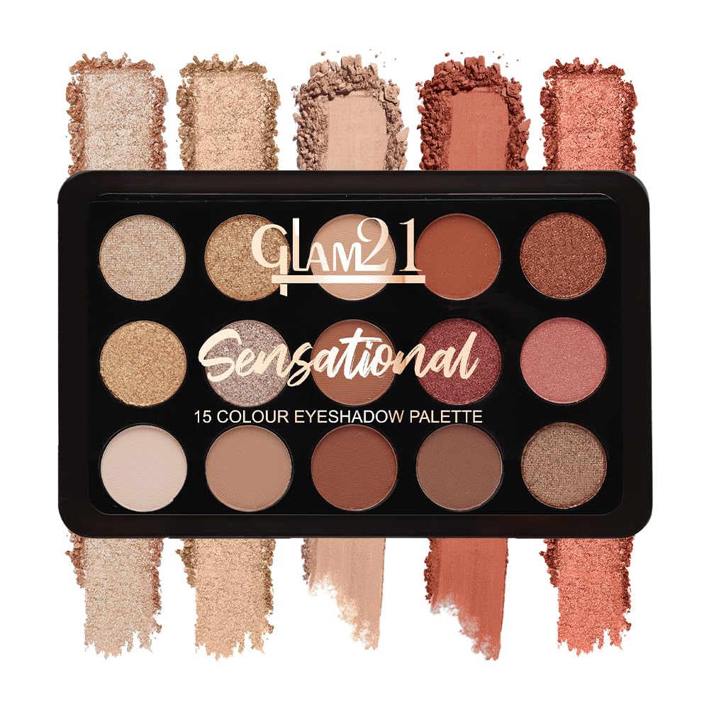 Sensational 15 Colour Eyeshadow Palette