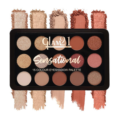 Sensational 15 Colour Eyeshadow Palette