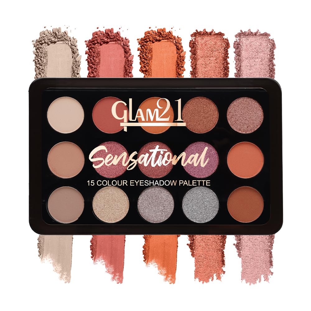 Sensational 15 Colour Eyeshadow Palette