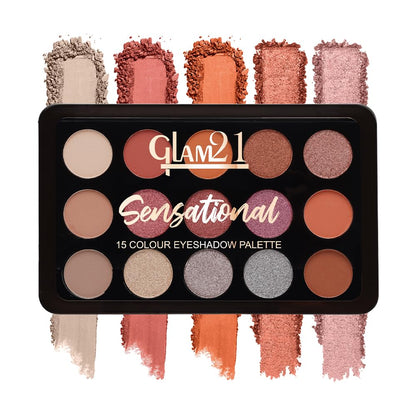 Sensational 15 Colour Eyeshadow Palette