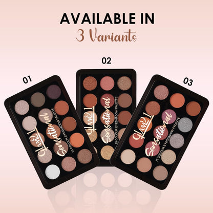 Sensational 15 Colour Eyeshadow Palette