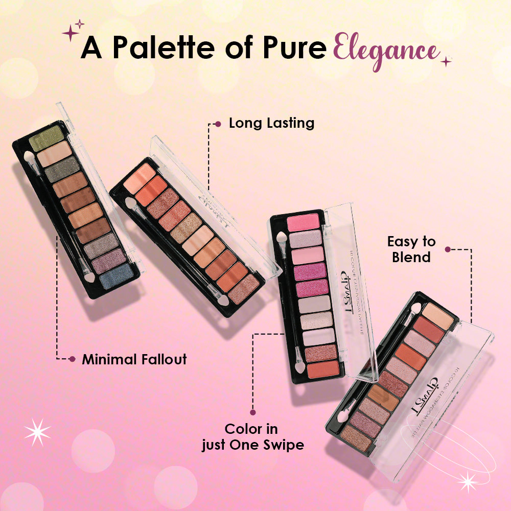 10 Color Eyeshadow Palette