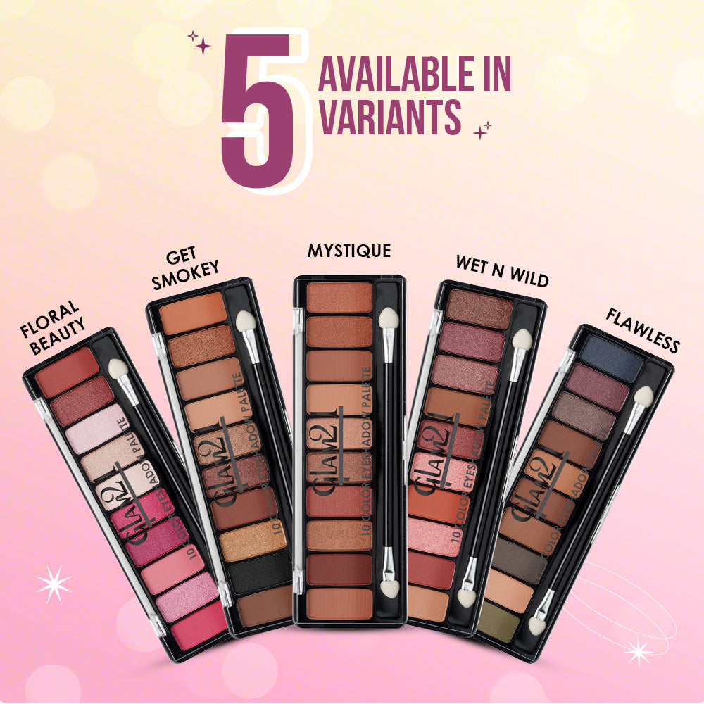 10 Color Eyeshadow Palette