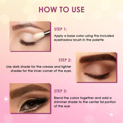 10 Color Eyeshadow Palette