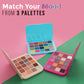 20 Color Eyeshadow Palette Combination of Mattes and Shimmers