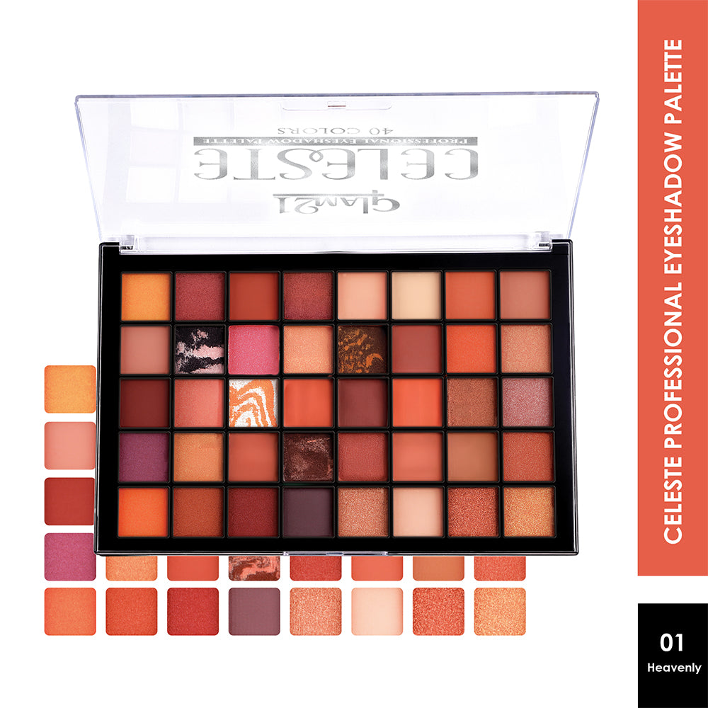 Celeste Professional Eyeshadow Palette