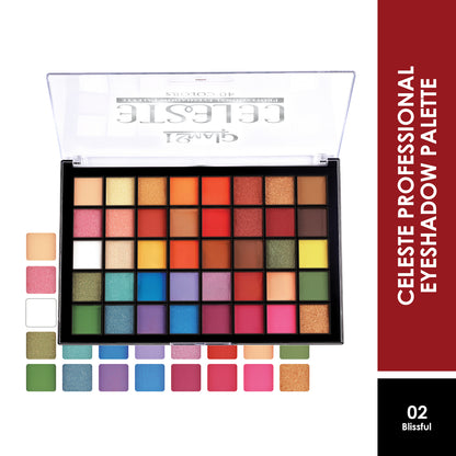 Celeste Professional Eyeshadow Palette