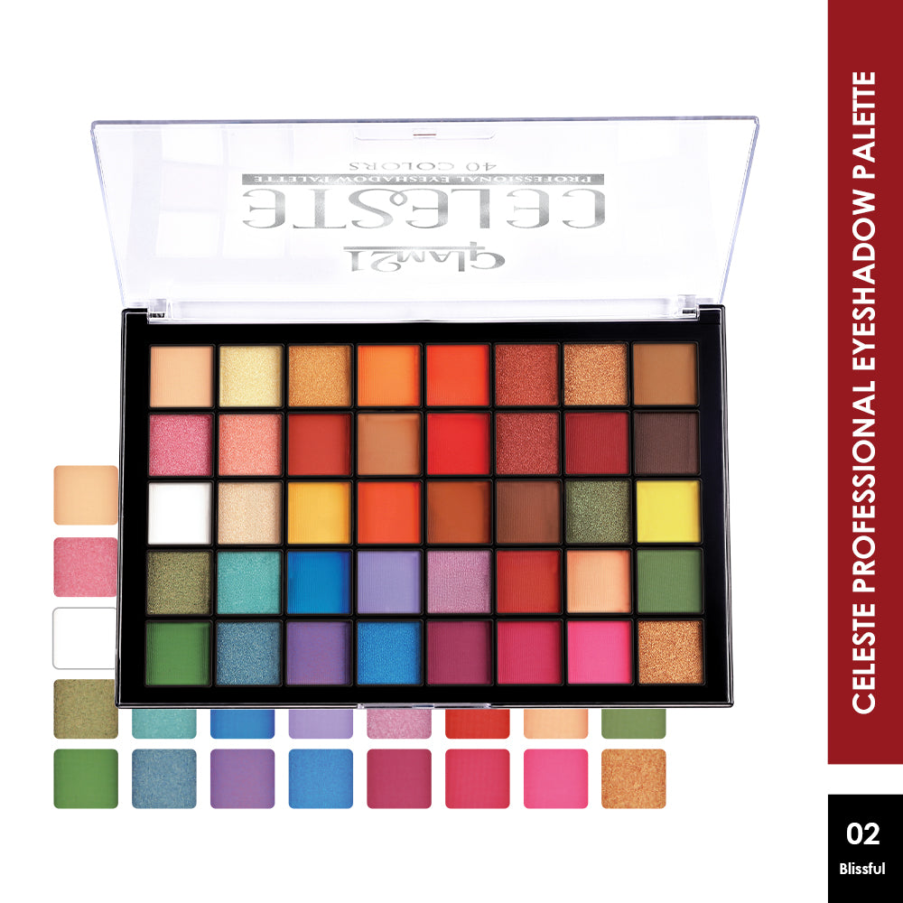 Celeste Professional Eyeshadow Palette