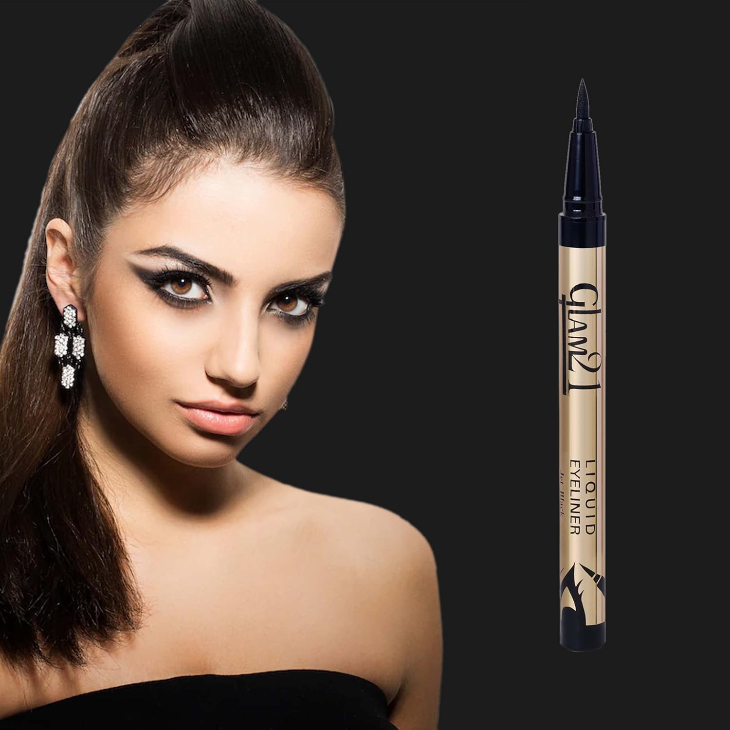 Matte Black Eyeliner ( Waterproof &amp; Long Lasting)