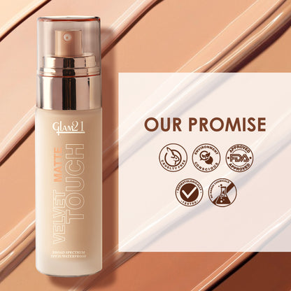 Velvet Touch High Coverage Foundation