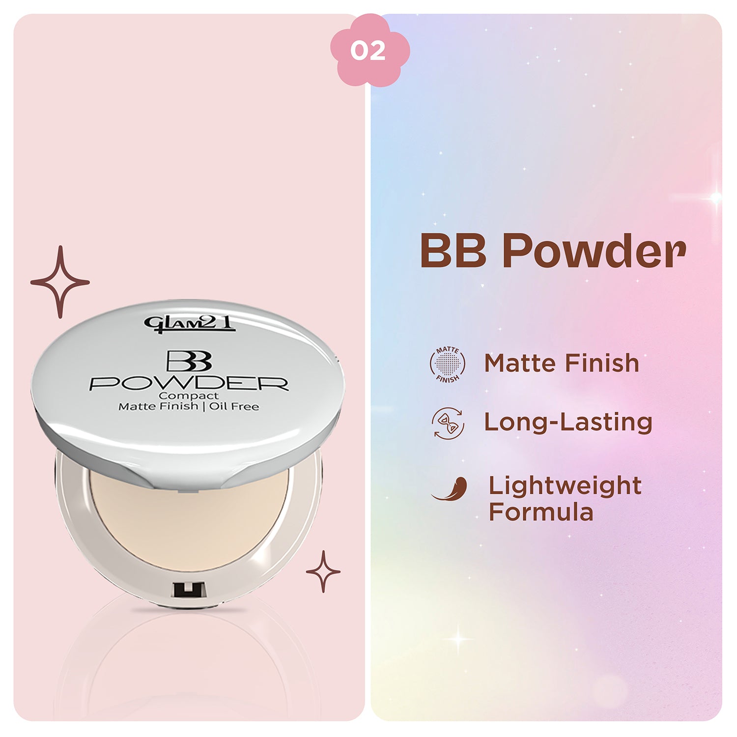 Velvet Touch Foundation +BB 2-in-1 Compact Powder Combo