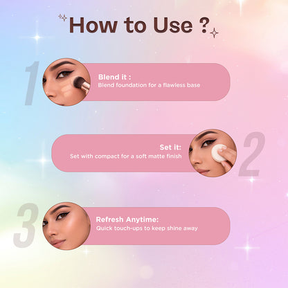 Velvet Touch Foundation +BB 2-in-1 Compact Powder Combo