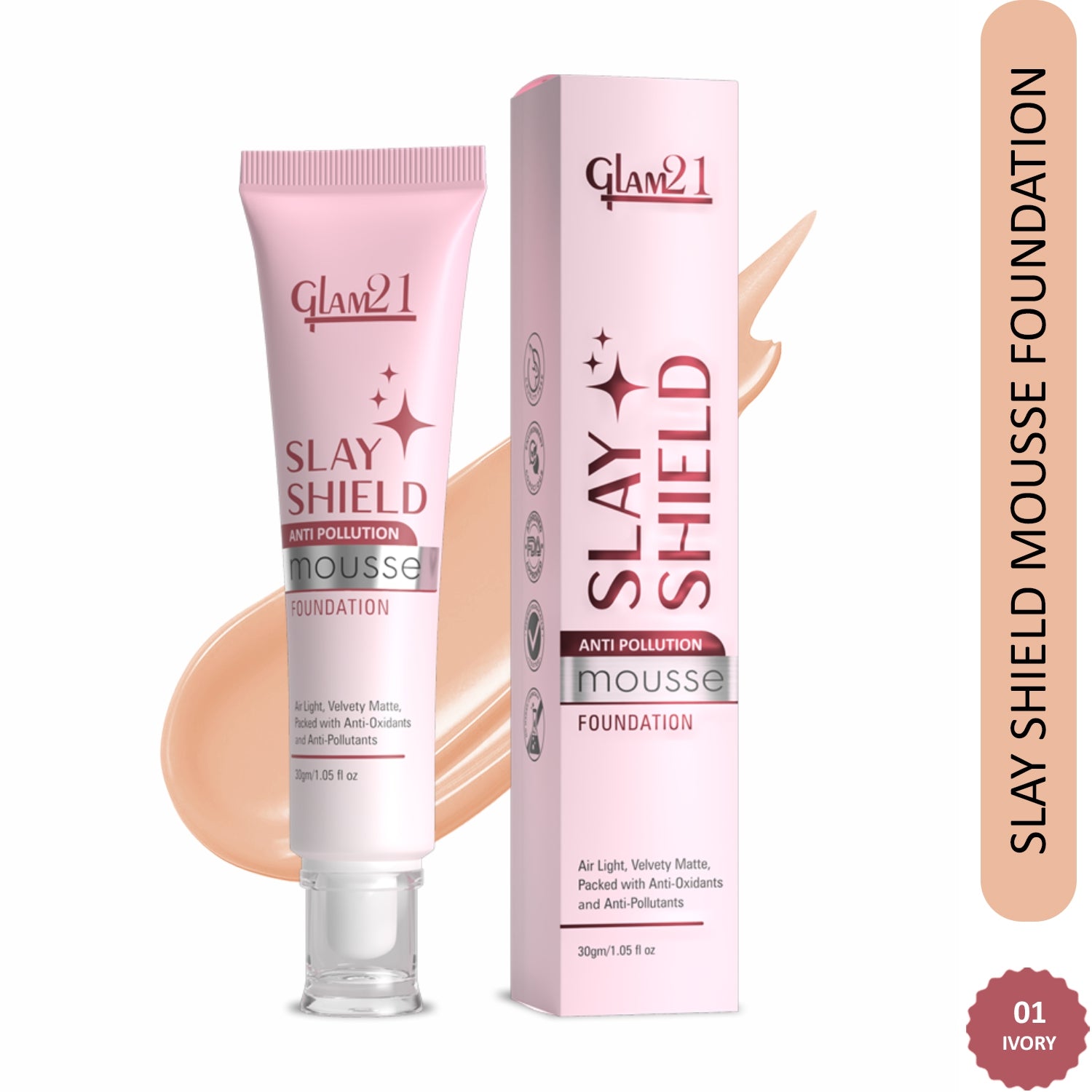 Slay Shield Mousse Foundation