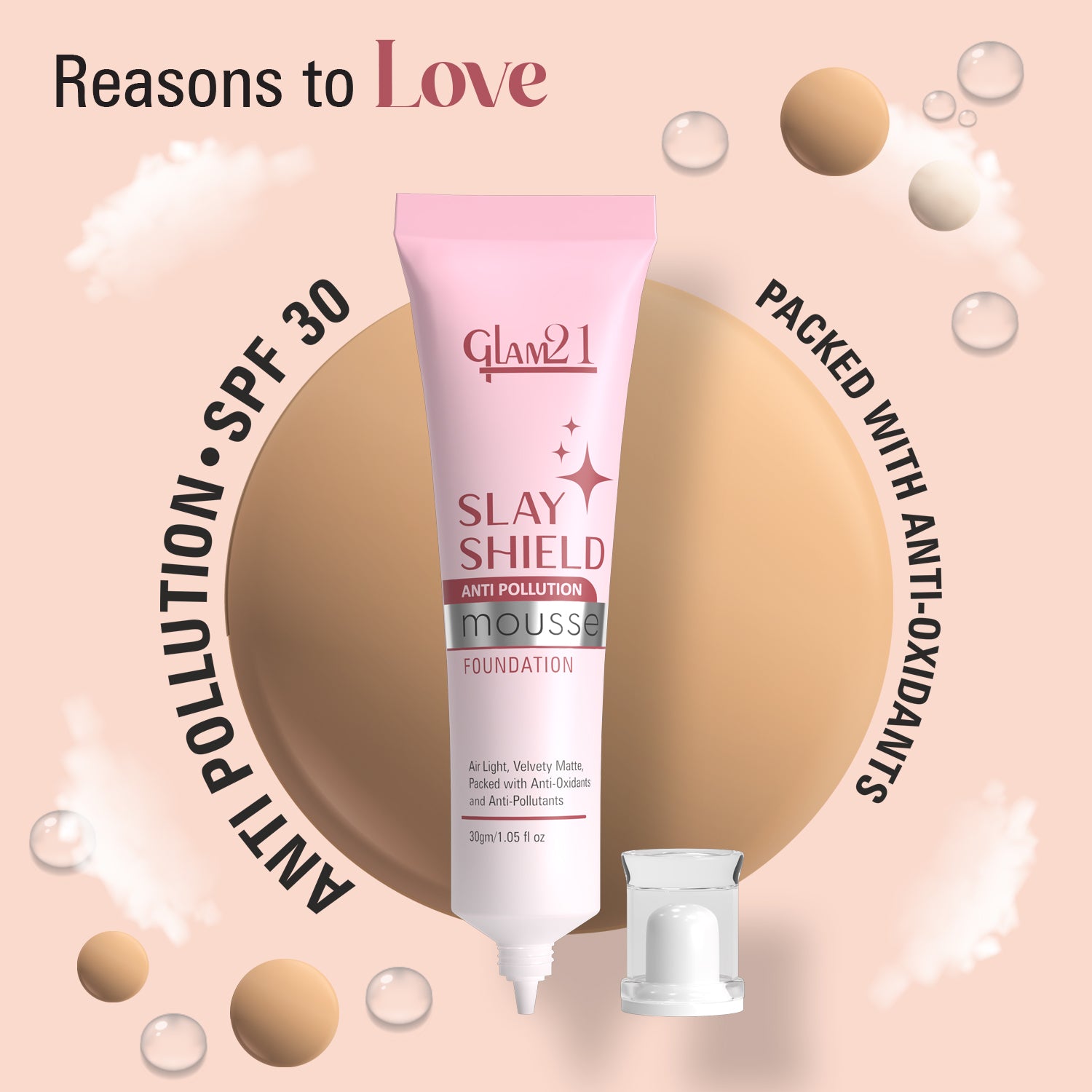 Slay Shield Mousse Foundation
