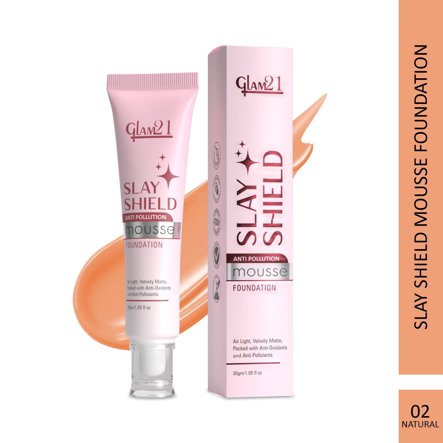 Slay Shield Mousse Foundation