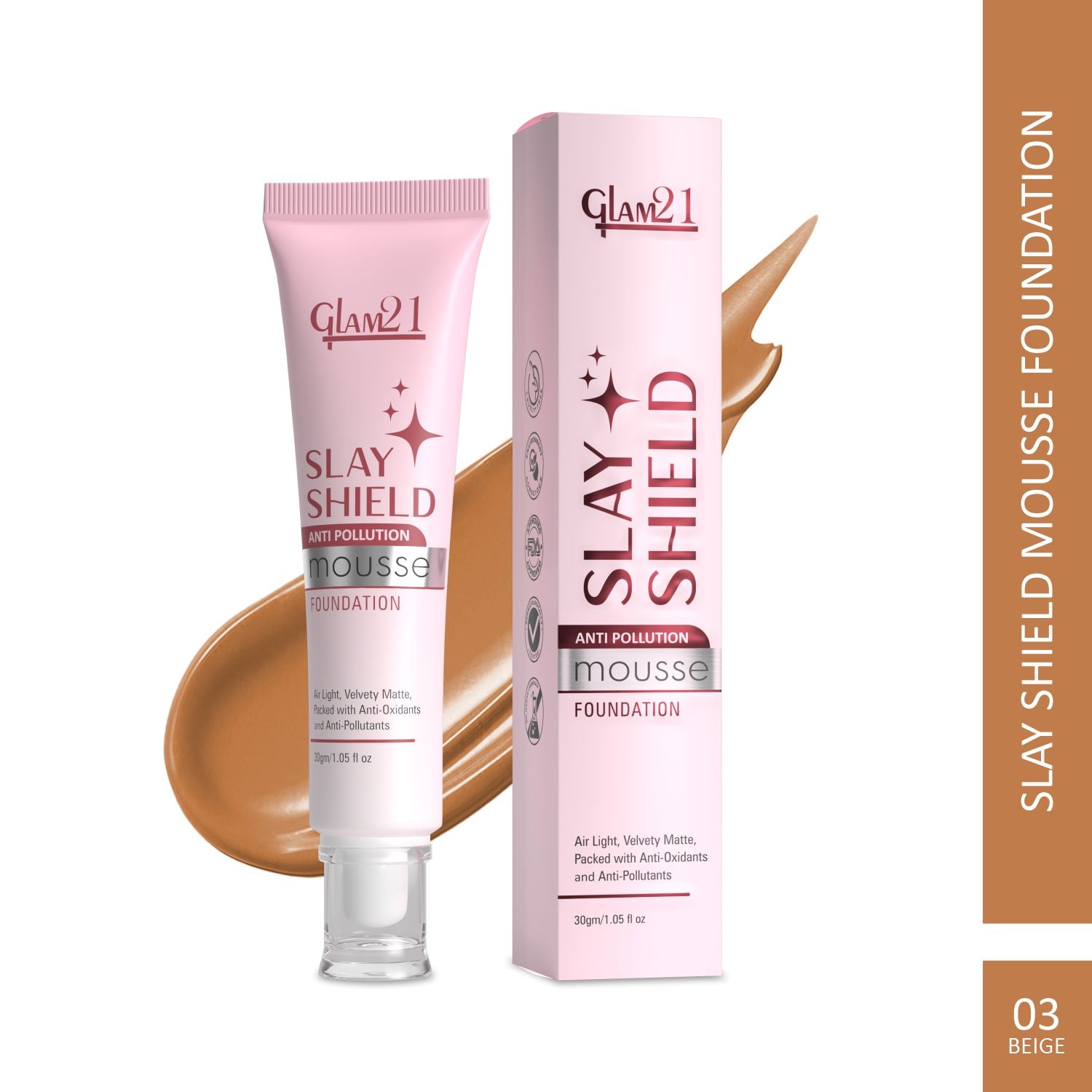 Slay Shield Mousse Foundation