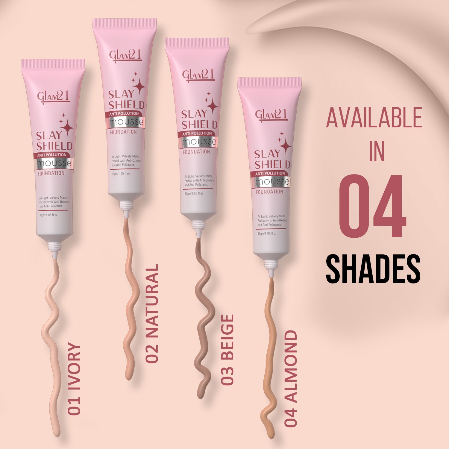 Slay Shield Mousse Foundation