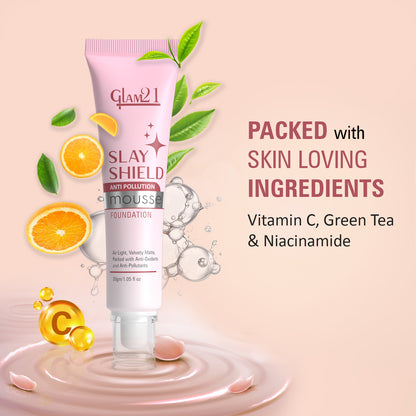 Slay Shield Mousse Foundation