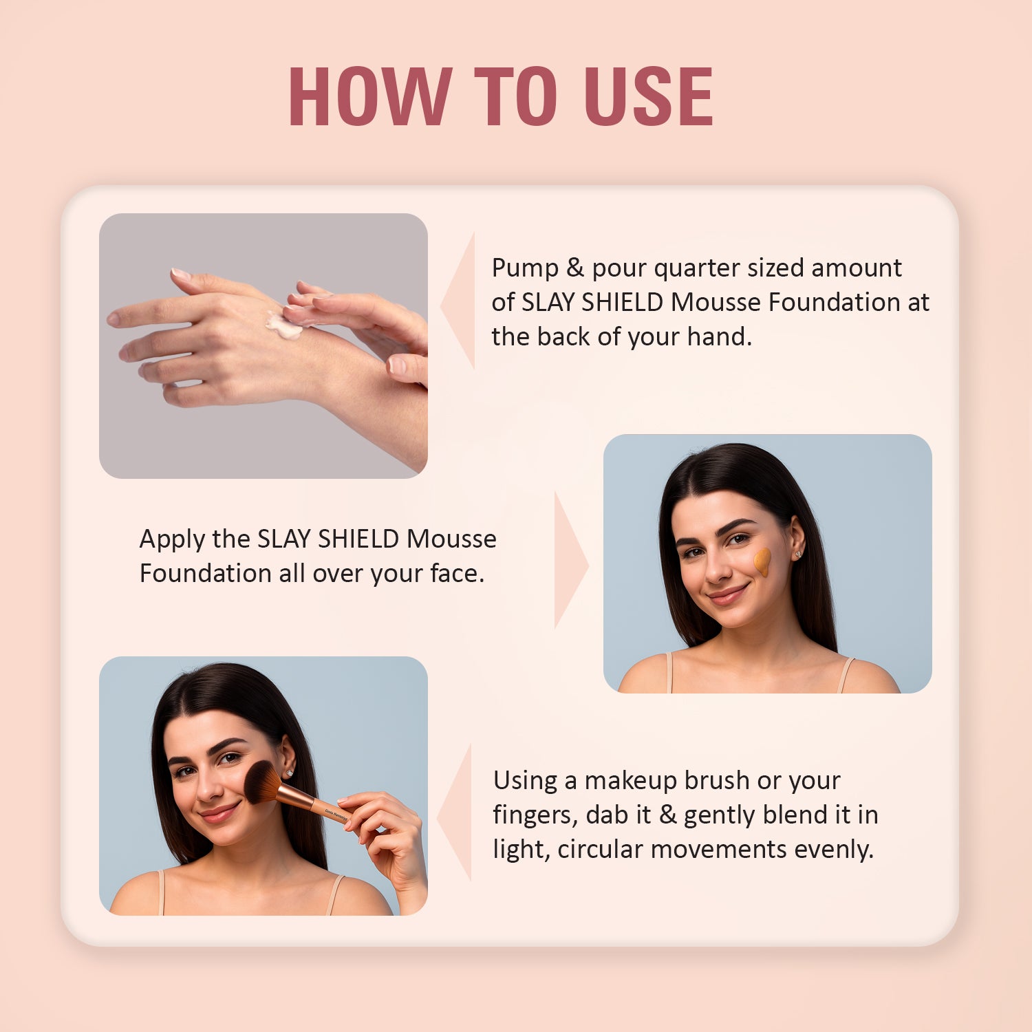 Slay Shield Mousse Foundation