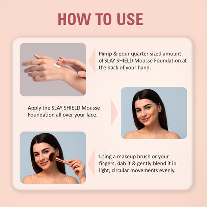 Slay Shield Mousse Foundation