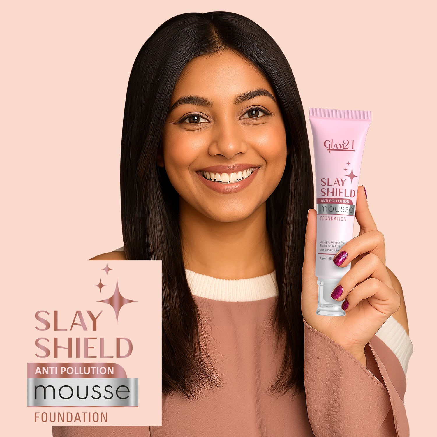 Slay Shield Mousse Foundation