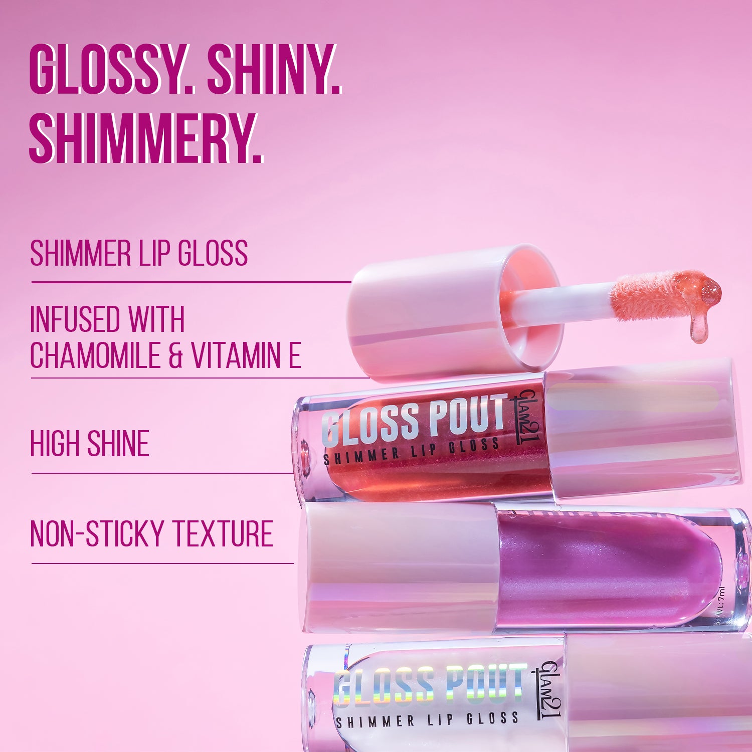 Gloss Pout Shimmer Lip Gloss