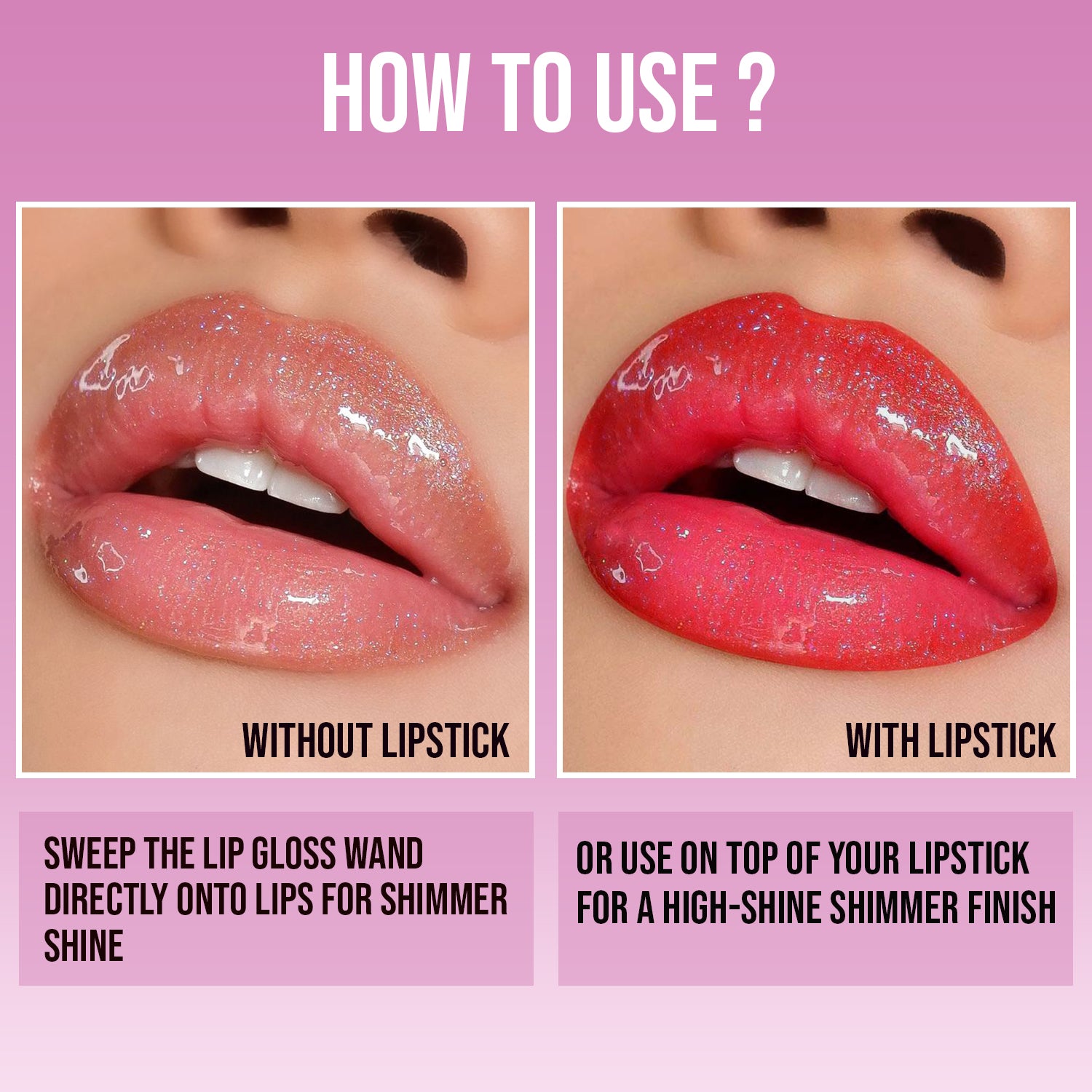 Gloss Pout Shimmer Lip Gloss